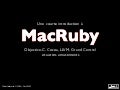 Introduction à MacRuby