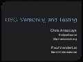 OSGi Versioning & Testing