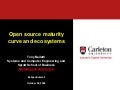 Open Source Maturity Curve and Ecosystem