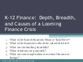 Ospi K 12 Finance Outlook And 6 Key Recommendations Vancouver 10 23 08
