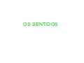 Os nosos sentidos