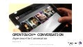Alcatel-Lucent OpenTouch Conversation for iPad