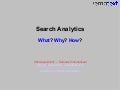 Search Analytics at Enterprise Search Summit Fall 2011