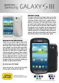 Premium Protection for Samsung Galaxy S3 from OtterBox