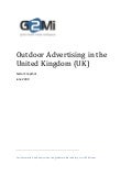 Outdoor Advertising In The United Kingdom (Uk)
