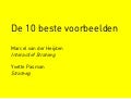 De 10 beste voorbeelden