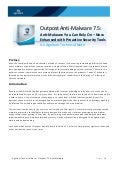 Outpost Anti-Malware 7.5
