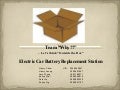 Outside the box   electric car battery station v11