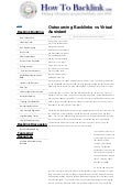 Outsourcing backlinks vs virtual assistant