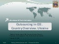 Outsourcing to Ukraine. Country Overview. Webinar 13.01.10.