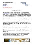 OVCN Media Release - Ontario Youth Break Record and Change The World