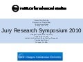 Jury Symposium Overview