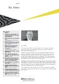 Overview over cantonal tax law developments of selected cantons (Fribourg, Geneva, Jura, Neuchâtel, Vaud and Valais)