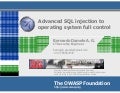 Advanced SQL injection to operating system full control (short version)