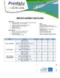 P084 hoteles solo playa a partir abril 01 12.