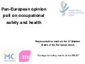 Pan-European poll on occupational safety and health 2009