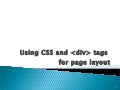 Page Layout 2010