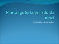 Paintings by leonardo da vinci