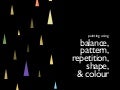 Painting using Balance, Pattern, Repetition, Shape & Colour