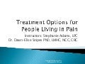 Pain Management with Substance Abusing Clients
