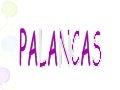 Palancas