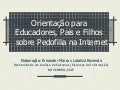Palestra Pedofilia