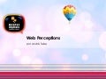 Web Perceptions - Palestra por @andretelles