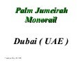 Palm Jumeirah Monorail