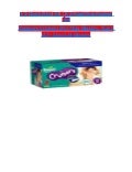 Pampers cruisers dry max diapers, size 5 (27+ lbs) 124 diapers