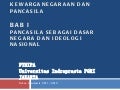 Pancasila sebagai dasar negara dan ideologi nasional