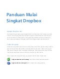 Panduan mulai singkat dropbox