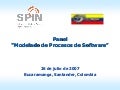Panel "Modelado de Procesos de Software"