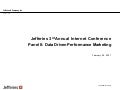 Panel Ii Data Driven Performance Marketing