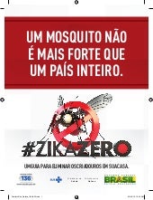 Panfleto da Campanha #BRsemAedes #ZikaZero