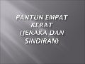 Pantun empat kerat (jenaka & sindiran)
