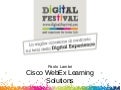 Paolo Lambri - Un'esperienza formativa ricca e coinvolgente grazie alle soluzioni Cisco web_ex - Digital for Job