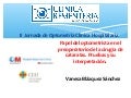 Papel optometrista en el preoperatorio de cataratas
