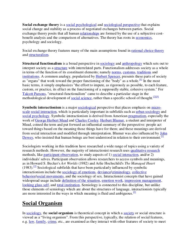 social change essay