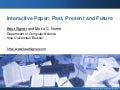 Interactive Paper: Past, Present and Future