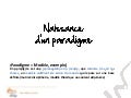 Définition dun paradigme