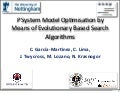 P  Systems  Model  Optimisation  by  Means  of  Evolutionary  Based  Search  Algorithms