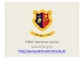 Life Coaching through Mentoring at PAREF Woodrose School