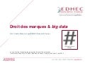 Droit des marques & Big Data