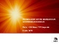 Les marques et les reseaux sociaux