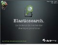 Paris data geek - Elasticsearch
