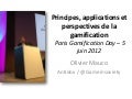 Principes, applications et perspectives de la gamification