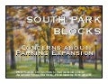Park Blocks Parking