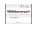 The Parrot VM