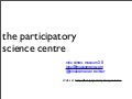 Participatory Science Centre