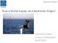 Tirupur Water Supply and Sanitation